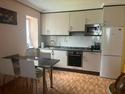 Una cocina o zona de cocina en Apartamento Toki Berriya