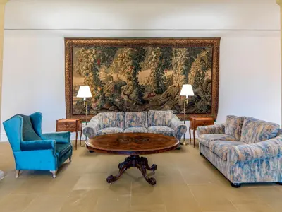 Zona de estar de Hospedium Hotel Palacio La Lozana
