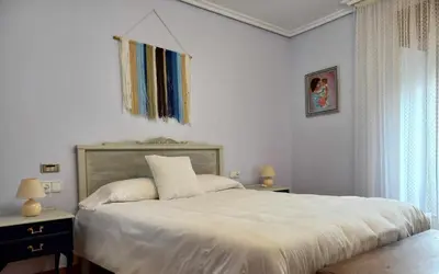 Cama o camas de una habitación en Casa Albaitar - con Piscina y Sala de juegos