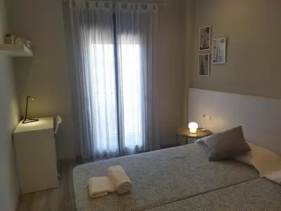 Cama o camas de una habitación en LAMAR Valderrobres