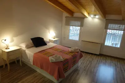 Cama o camas de una habitación en Ca Miquel