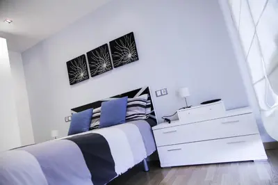 Cama o camas de una habitación en El Bon Pas Rural