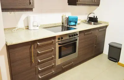 Una cocina o zona de cocina en Apartamento Encanto Tarazona Plaza de España