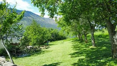 Paisaje cerca of this country house