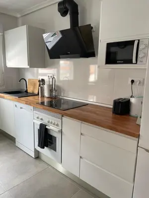 Una cocina o zona de cocina en Apartamento Cuatro Estaciones VT-LR1404