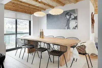 Zona de estar de Inuit by FeelFree Rentals