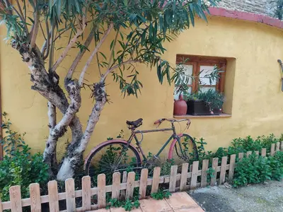 Jardín al aire libre en EL PINAR DE BARDENA