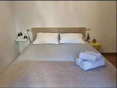 Cama o camas de una habitación en CHECK-IN CASAS El rincón