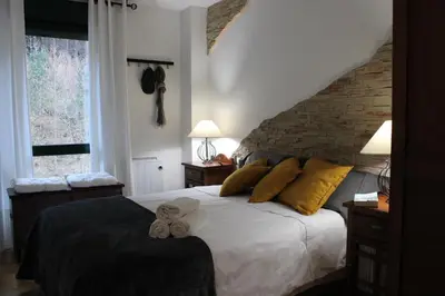 Cama o camas de una habitación en Apartamento Sauce