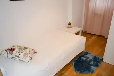 Cama o camas de una habitación en Apartamenticos Torrenueva I