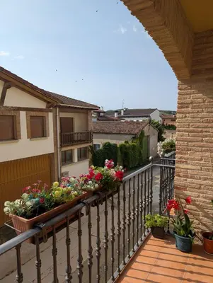Un balcón o terraza de Casa Raichu - Pilgrim Guesthouse