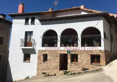 Edificio en el que se encuentra el albergue