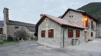 Edificio en el que se encuentra el chalet de montaña