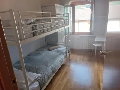 Cama o camas de una habitación en Pico Argualas