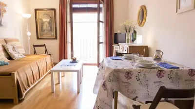 Zona de estar de Bonita vivienda en el corazón de Zaragoza