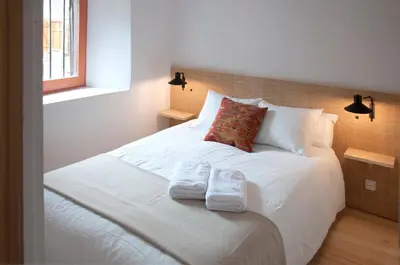Cama o camas de una habitación en CASA TON, junto a Baqueira y Aigüestortes