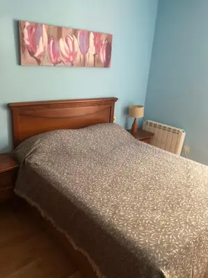 Cama o camas de una habitación en Casa Rincón de Broto