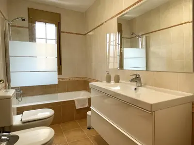 Un baño de Casa Rural Baigorri