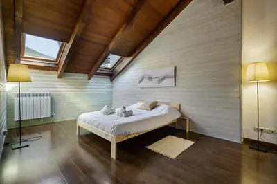 Cama o camas de una habitación en SERENDIPITY BADAGUAS