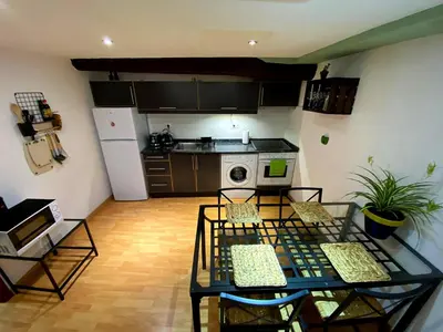 Una cocina o zona de cocina en Cornu Karma Apartment El Pati