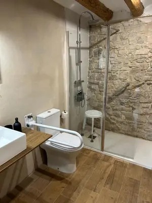 Un baño de Cal Bertran