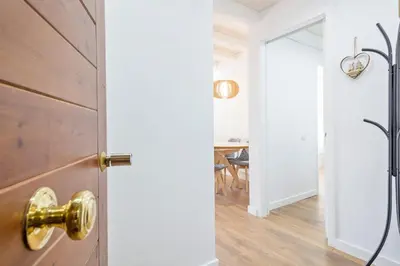 Plano de Luderna - Apartamento con terraza Mirador Salardu