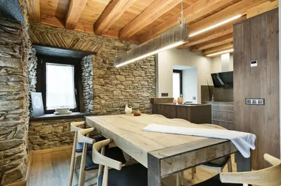 Una cocina o zona de cocina en Luderna - Casa Les er Haro