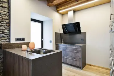 Una cocina o zona de cocina en Luderna - Casa Les er Haro