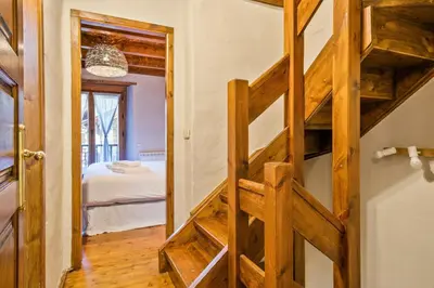 Cama o camas de una habitación en Luderna - Casa Mauberme