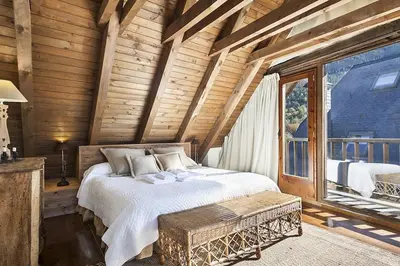 Cama o camas de una habitación en Luderna - Casa Sendrosa