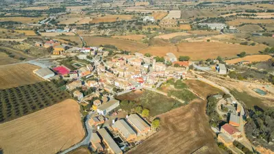 Cal Massana a vista de pájaro