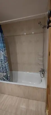 Un baño de Apartamento Vicente, bonito apartamento en Boltaña