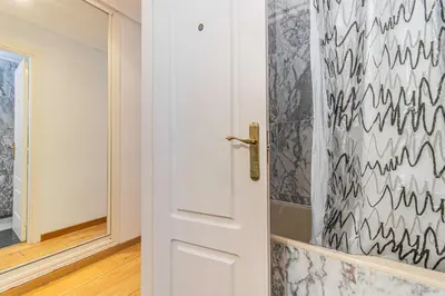 Un baño de Amplio apartamento junto a la Basílica del Pilar by CABANA Rentals