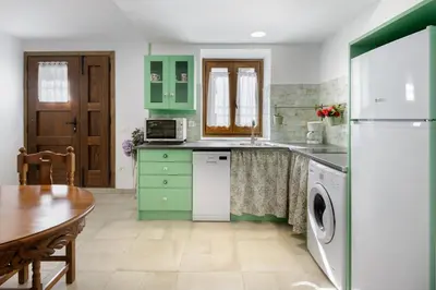 Una cocina o zona de cocina en Apartamento Rural Paloma