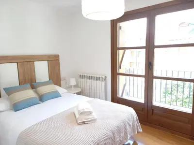 Cama o camas de una habitación en BPIRINEOS-Parque Los Tilos 1