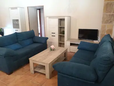 Zona de estar de Mas del Olivar