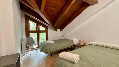 Cama o camas de una habitación en BPIRINEOS-Pico Cerler