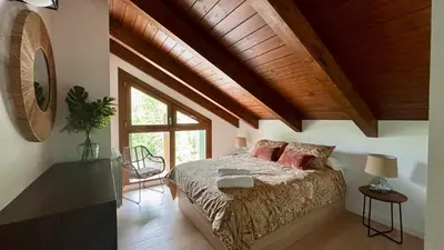 Cama o camas de una habitación en BPIRINEOS-Pico Cerler