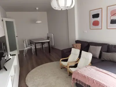 Una televisión o centro de entretenimiento en Apartamento Palacio de los Toledo