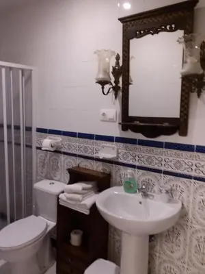 Un baño de Casa Rural El Molino