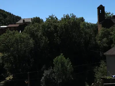 Paisaje cerca de este chalet de montaña
