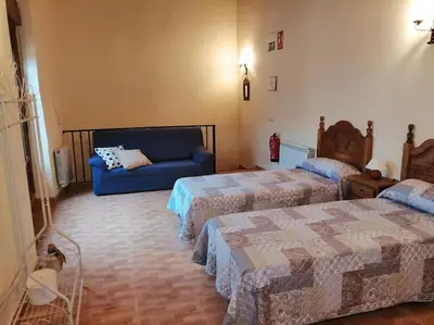 Cama o camas de una habitación en Gure Etxea