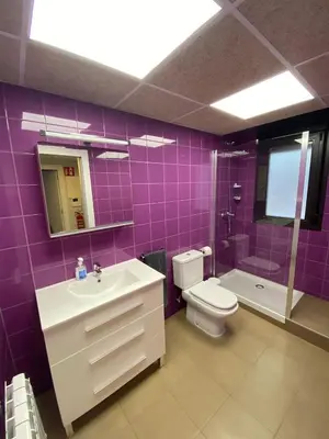 Un baño de Casa Alberto 1 izda