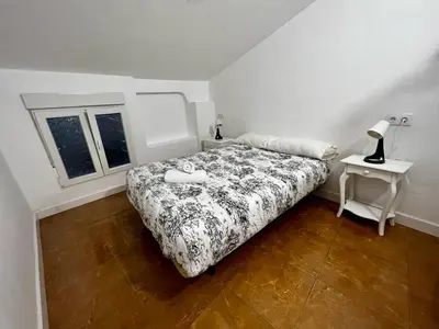 Cama o camas de una habitación en Atico CabezoDoce