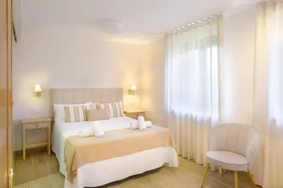 Cama o camas de una habitación en La Era de Casaus