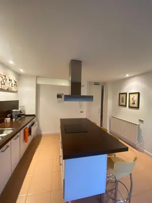 Una cocina o zona de cocina en Loft Bardenas ECO RR46