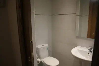 Un baño de Hostal Rural 18 de Abril
