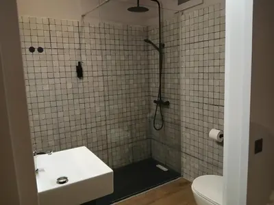 Un baño de Apartaments 