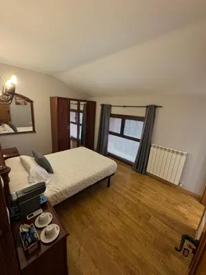 Cama o camas de una habitación en Casa rural marga