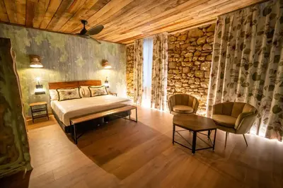 Cama o camas de una habitación en HOTEL SOMNIFABRIK